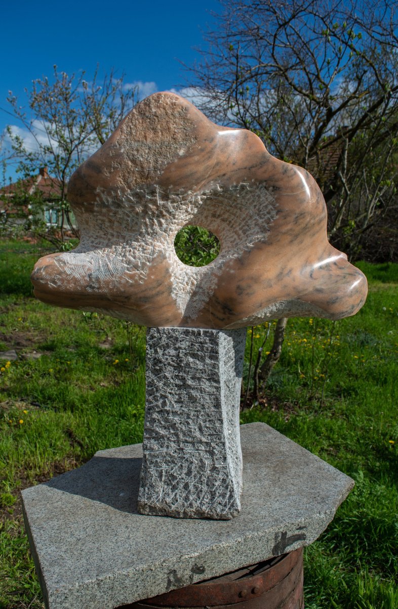 Organic Stone Sculpture , Harmony Ii By Ivan Stoyanov, 24 X 31, Artwork For Sale On Artfinder