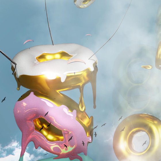 Gold Doughnuts