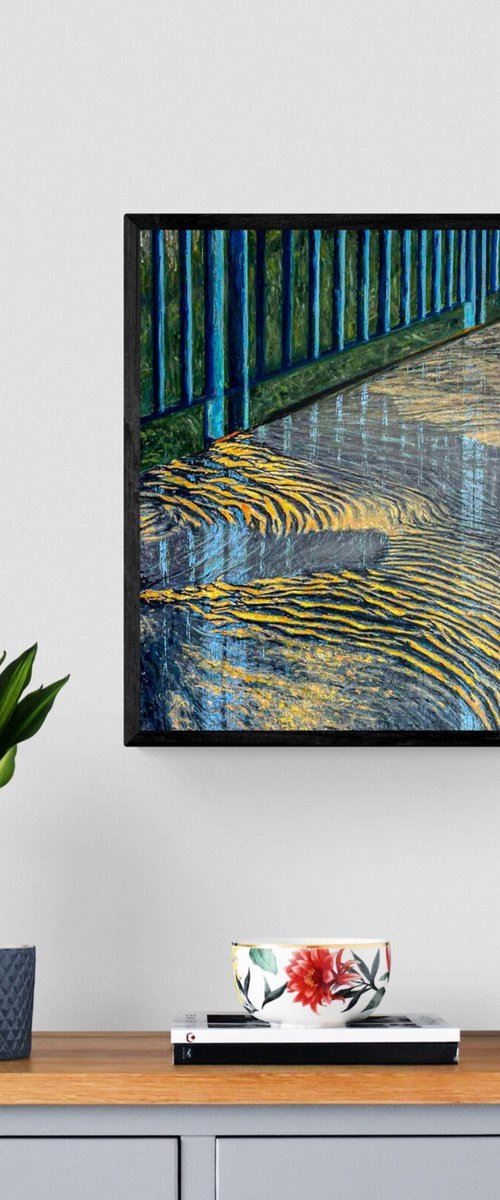 Melting Asphalt on Warsaw Ursus Station by Eliza Kołodziej