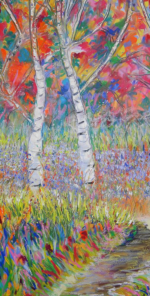 Silver Birch by Lesley Blackburn