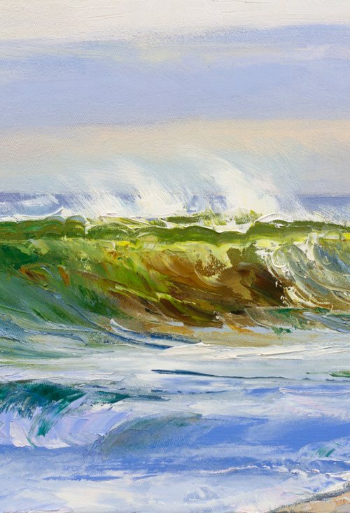 Crystal wave by Edel Alonso Bello