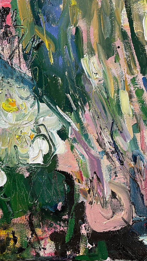 First flowers. by Lilia Orlova-Holmes