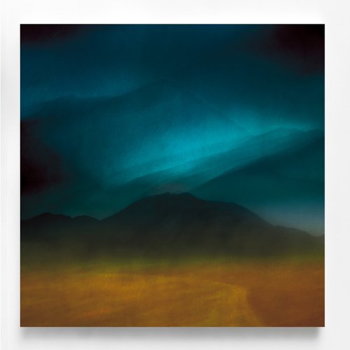 Large Abstract - Mountain Light, The Cuillins, Isle of Skye by Lynne Douglas