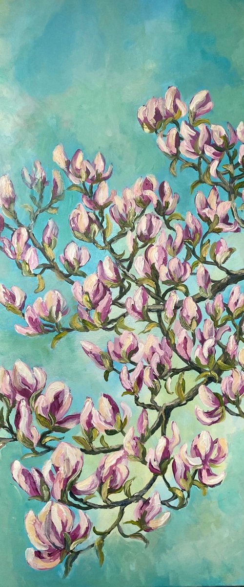 Magnolia in Spring by Colette Baumback