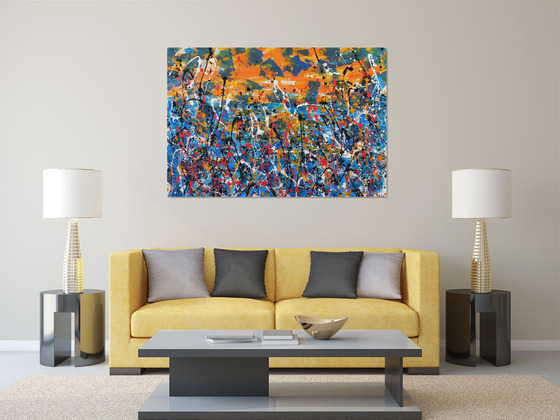 Flowers at sunset by M.Y.