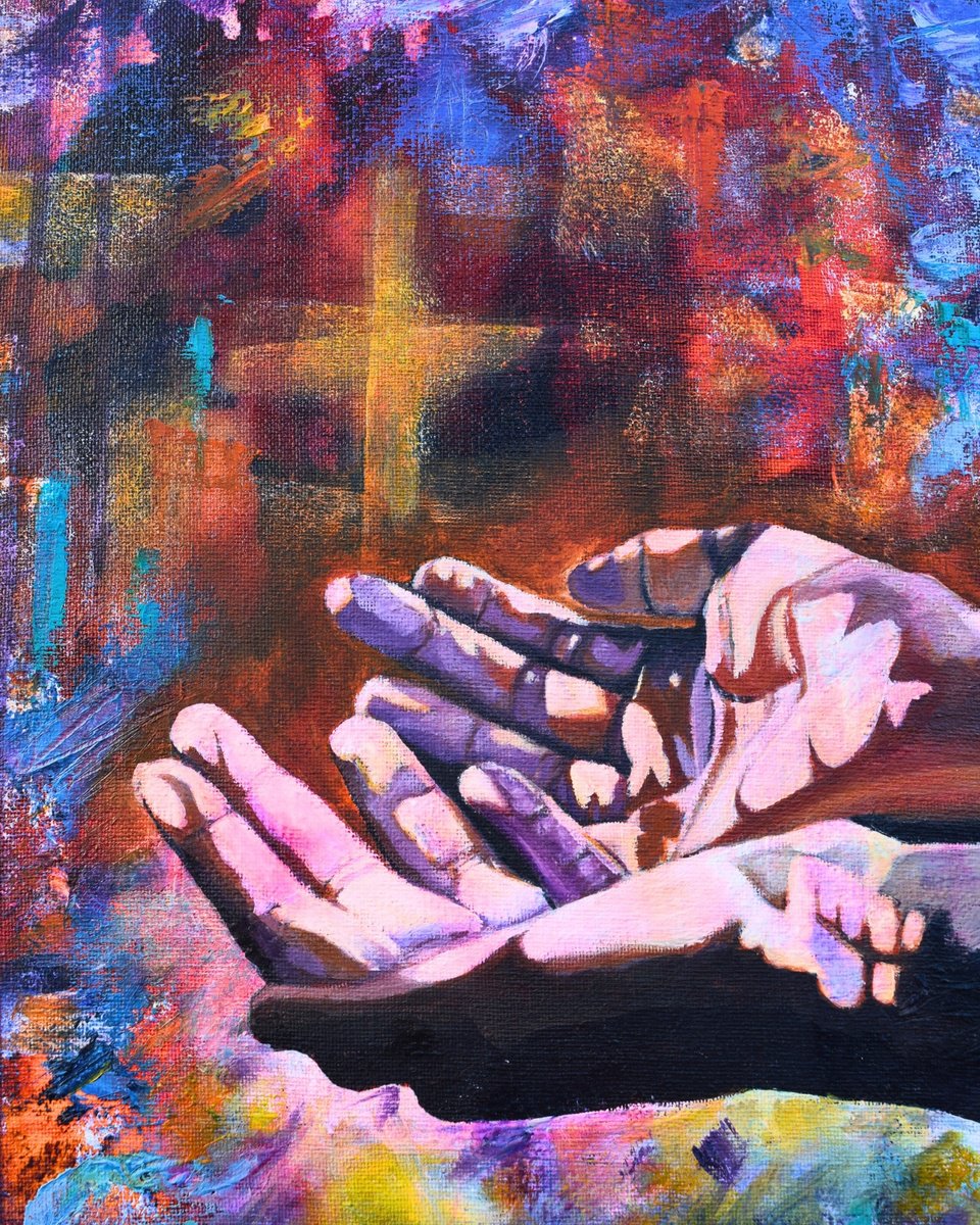 Impressionistic Painting , Enlightened By Kara Baah, 12 X 16, Artwork For Sale On Artfinder
