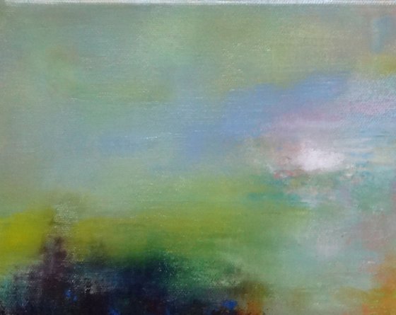 Morning Choral small art calm landscape