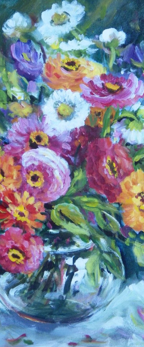 Floral Profusion II by Ingrid Dohm