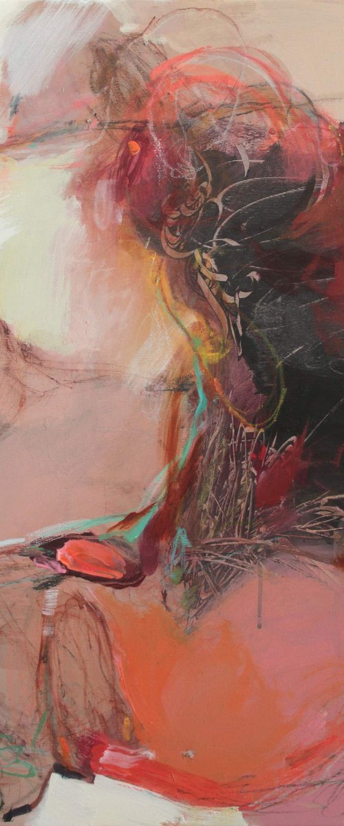 Both Sides Shape Us (65x80cm) by Magdalena Morey