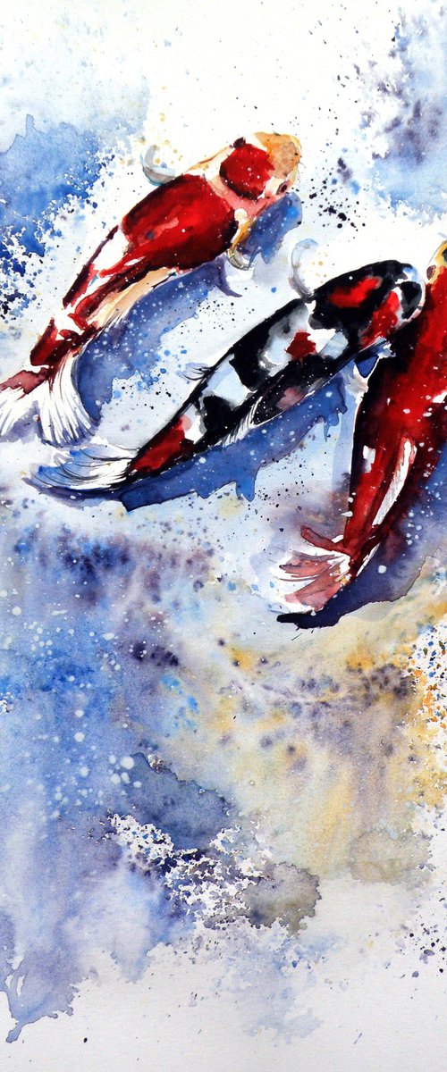 Koi fish by Kovács Anna Brigitta