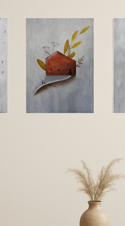 Like in a fairy tale, set of 3 by Silvia Beneforti