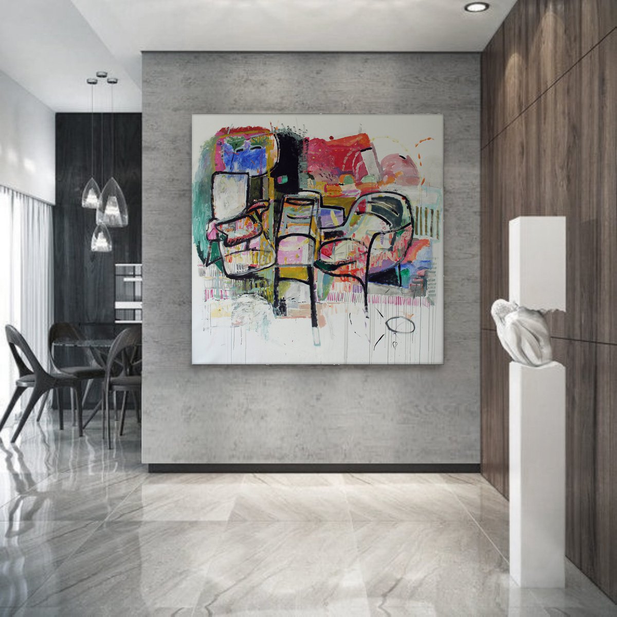  Studio By Sergiy Dekalyuk, 77 X 77, Artwork For Sale On Artfinder
