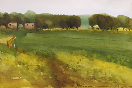 Indian summer evening