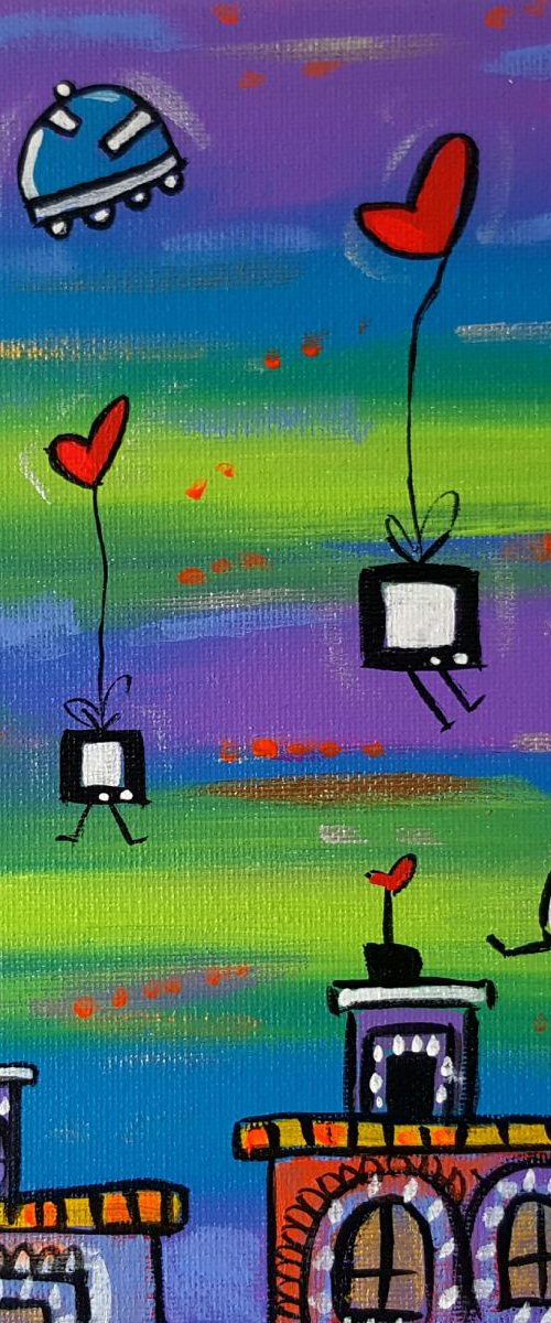 Il volo nel futuro.. by Maria Luisa  Azzini