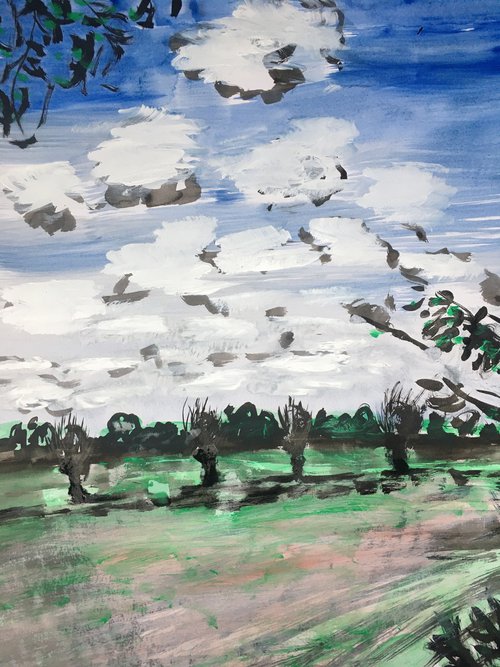 Drifting clouds by René Goorman