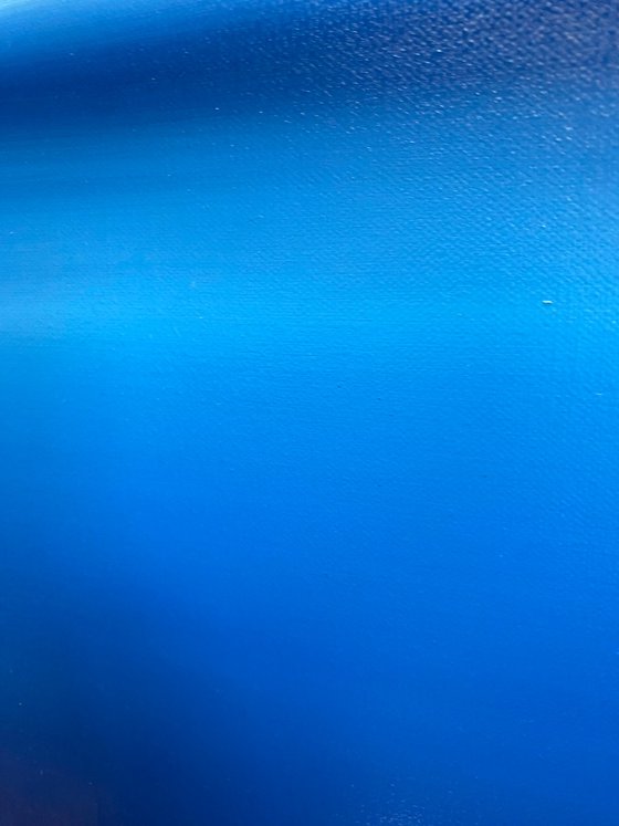 Blue Seascape Serenity - water, ocean