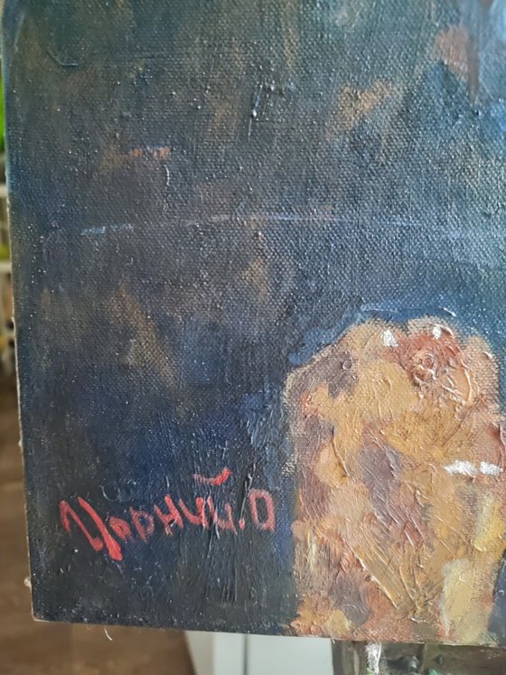 Girl in the Red Hat — Tribute to Vermeer