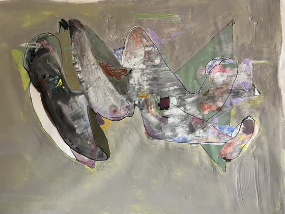 Thinking sitting alone . Moving forward