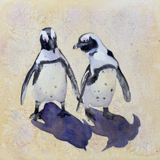 Penguin love