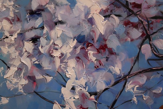"Three Among the Flowers"
