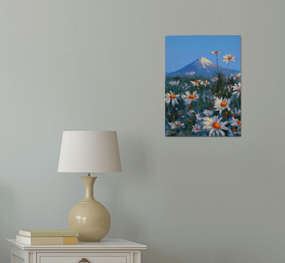 Japanese meadow daisies 40X30