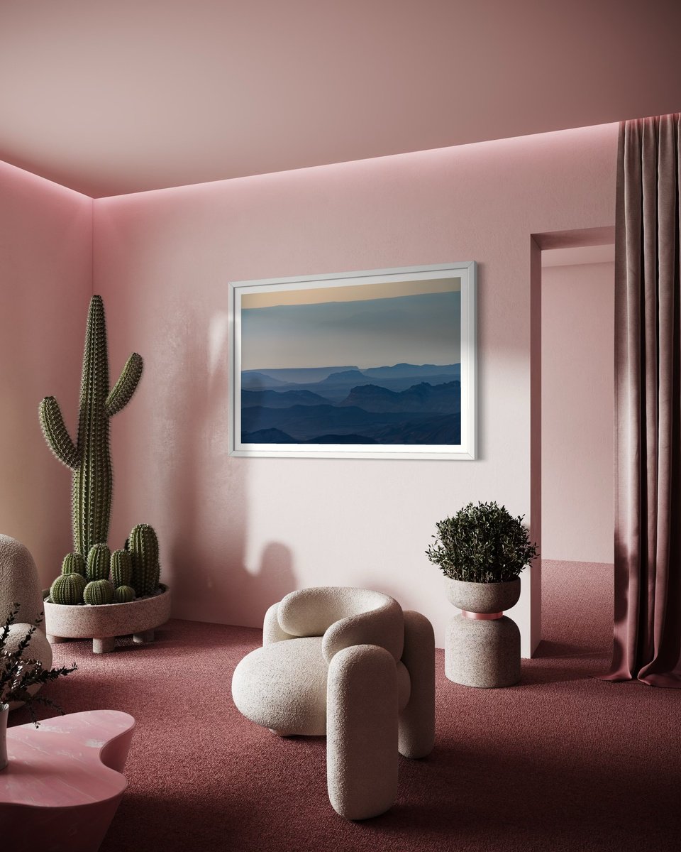 Photograph , Sunrise Over Ramon Crater #5 By Tal Paz-Fridman, 62 X 42, Artwork For Sale On Artfinder