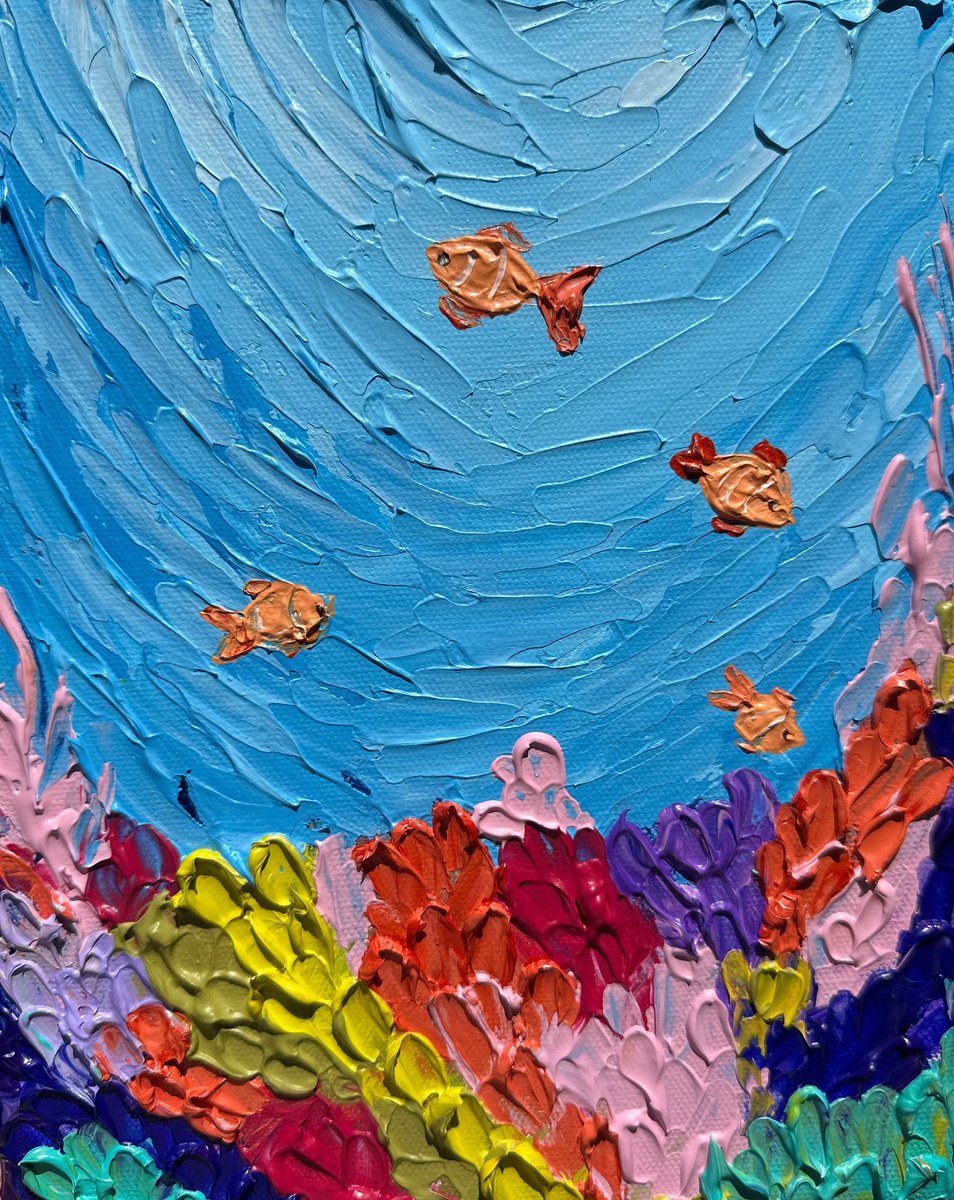  Great Barrier Reef By Guzaliya Xavier, 8 X 10, Artwork For Sale On Artfinder