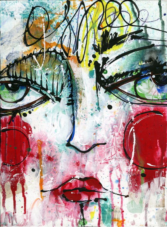 Funky Face Whimsy 12