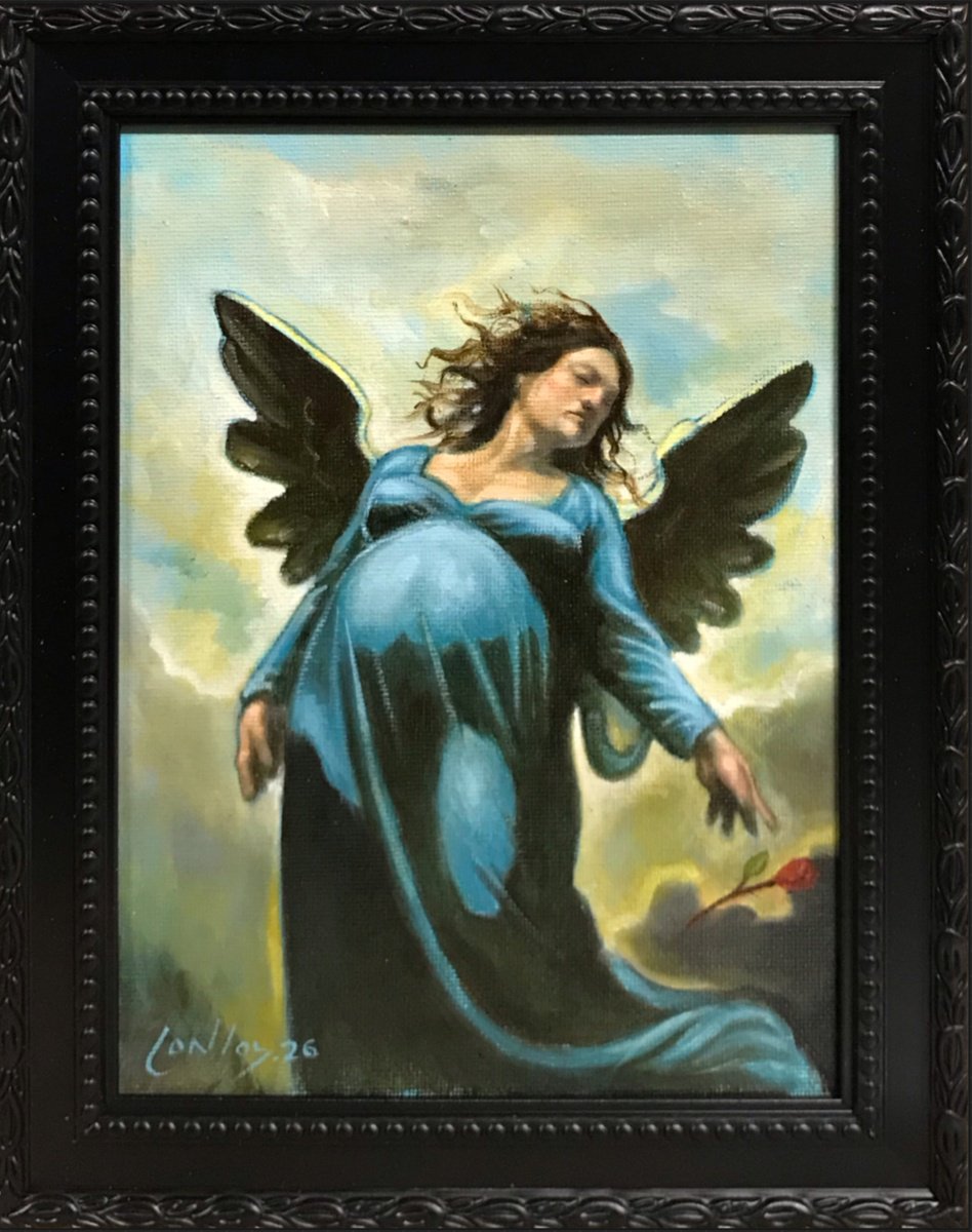Expressive Oil Painting , Down To Earth By Pete Conroy, 8 X 10, Artwork For Sale On Artfinder