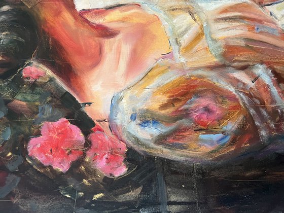 Woman in the garden