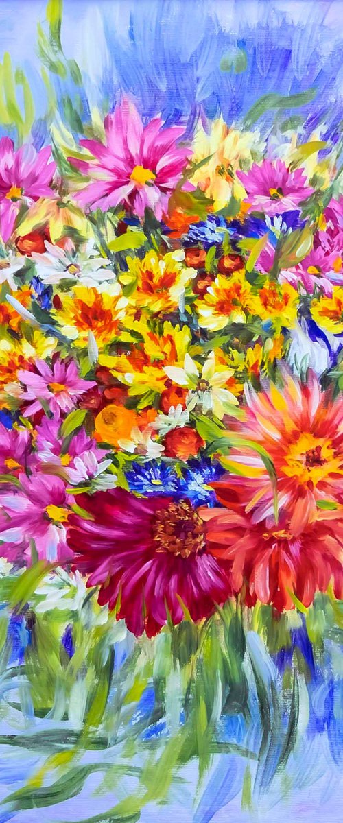Flowers. Bouquet. by Anastasia Woron