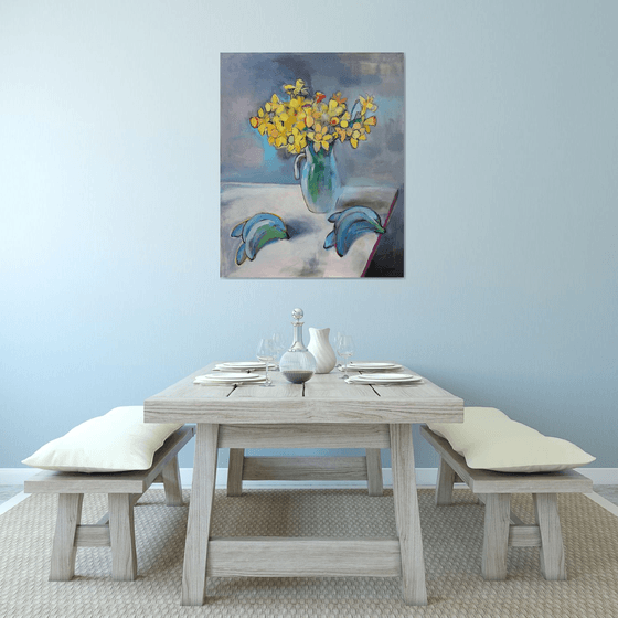 Daffodils and Bananas