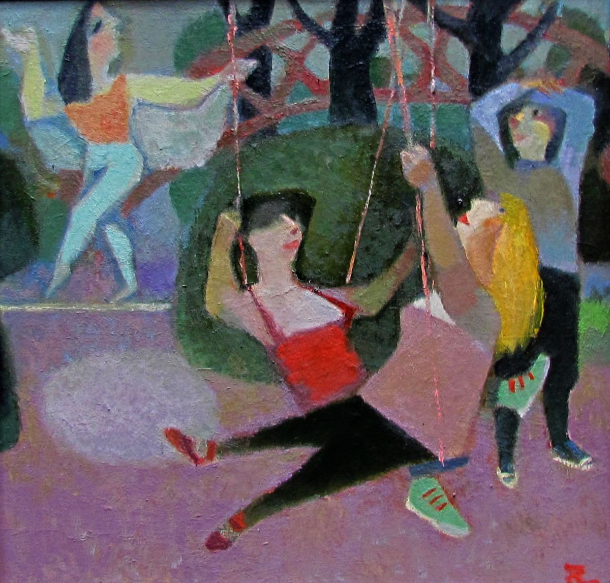 The Swing by Teimuraz Gagnidze
