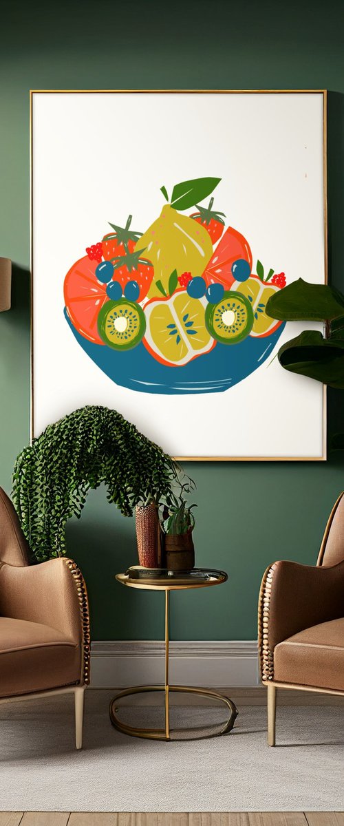 FRUIT BOWL by Emma Evans-Freke