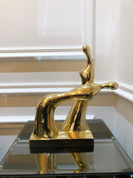 "Worship" Contemporary Abstract Sculpture