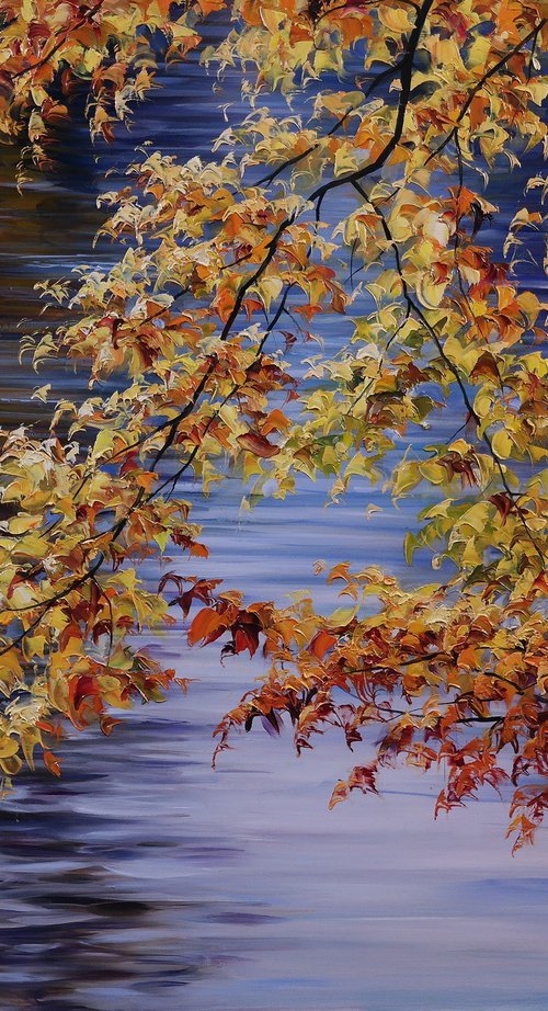 "Branch over water" by Gennady Vylusk