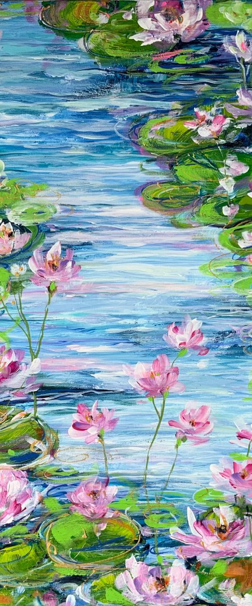 Spring Water Lilies by Jan Rogers