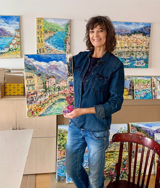 Chamonix town in France