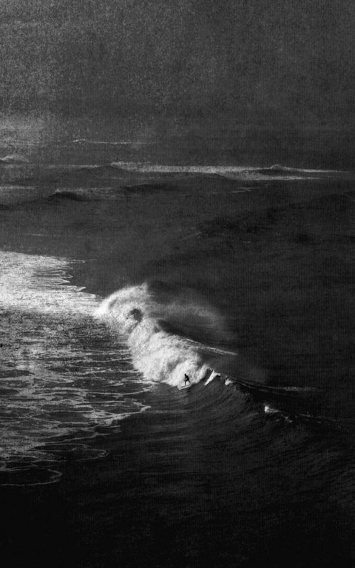 Surf à Biarritz by PHILIPPE BERTHIER