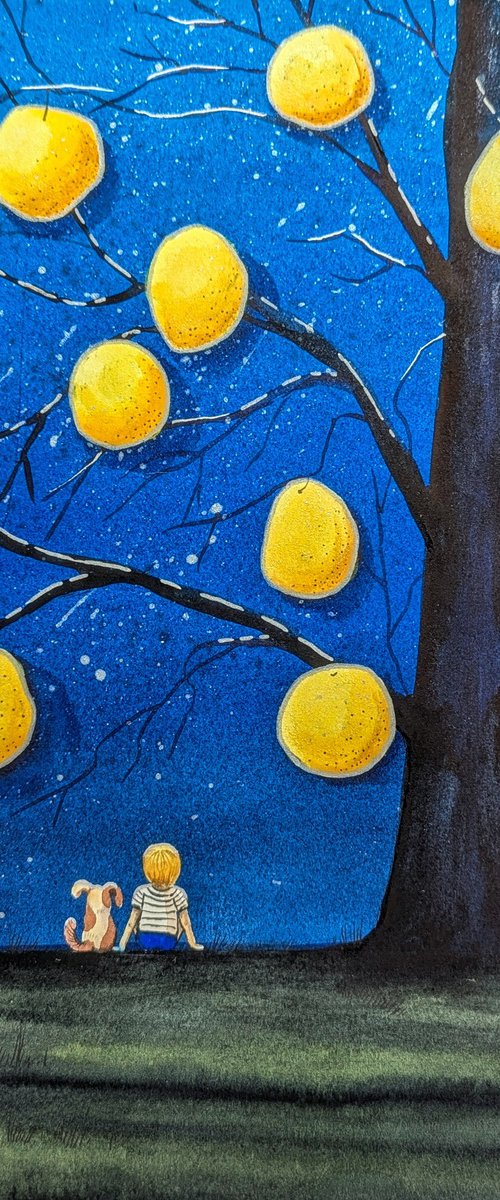Yellow Fruit Dream by Marina Omelianenko