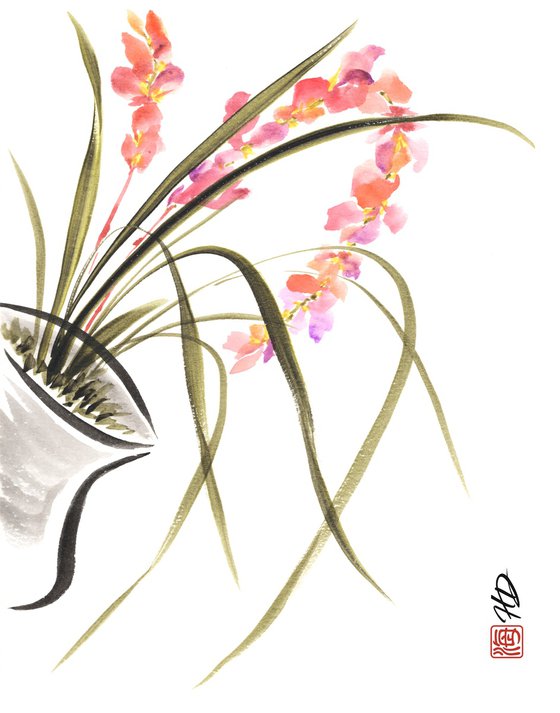 Orchid in Bloom