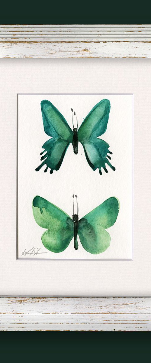 Butterflies - Watercolor by Kathy Morton Stanion by Kathy Morton Stanion