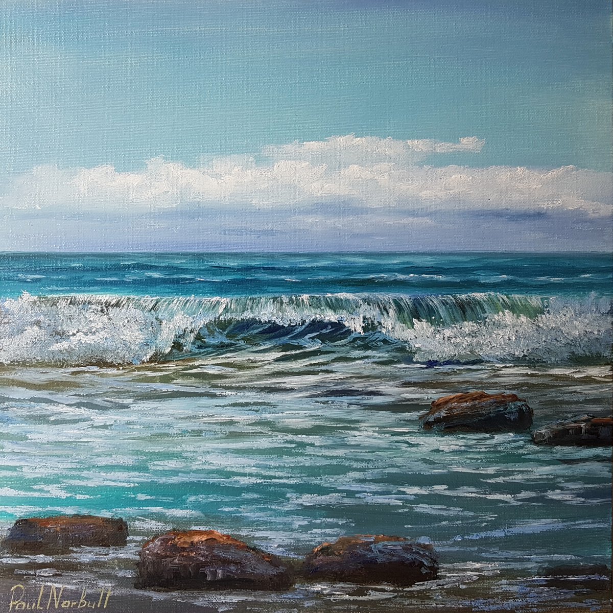 Blue, Blue Sea by Paul Narbutt