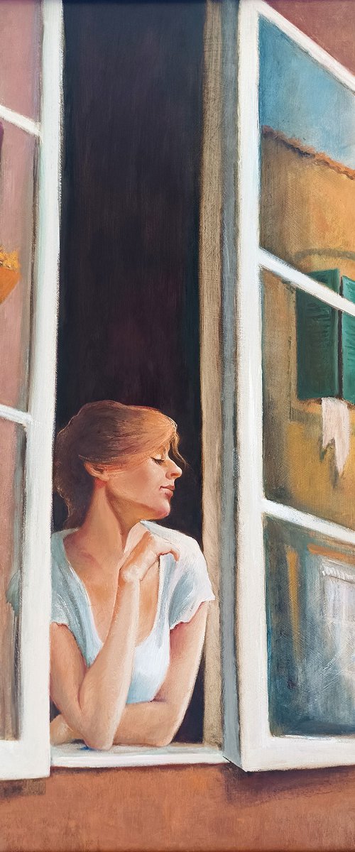 Italian windows by Isabel Mahe