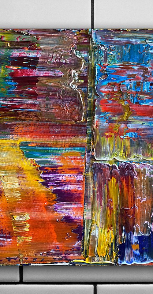 "OG" - Original PMS Oil Painting On Canvas - 20 x 16 inches by Preston M. Smith (PMS)