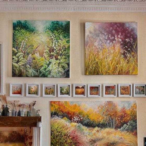 Mosaic- Spring Garden Landscape