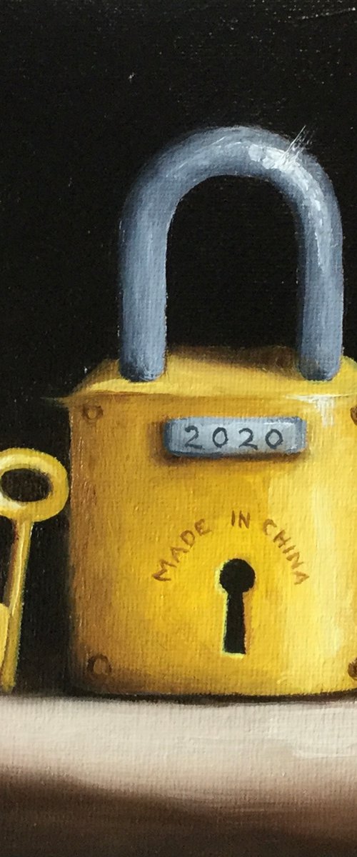 Lockdown #25 still life by Jane Palmer Art