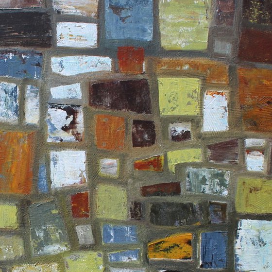 Abstract in Earth Tones