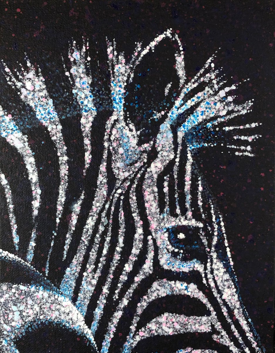 I see you - Zebra by Amanda Deadman