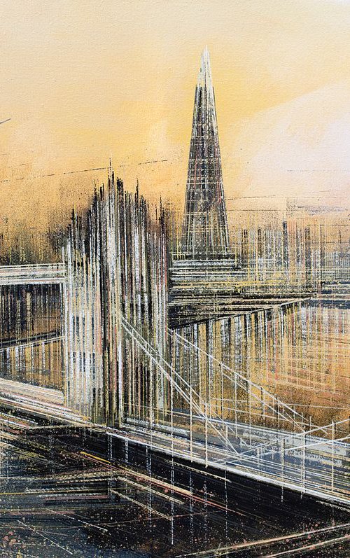 London. Tower Bridge At Sunset by Marc Todd